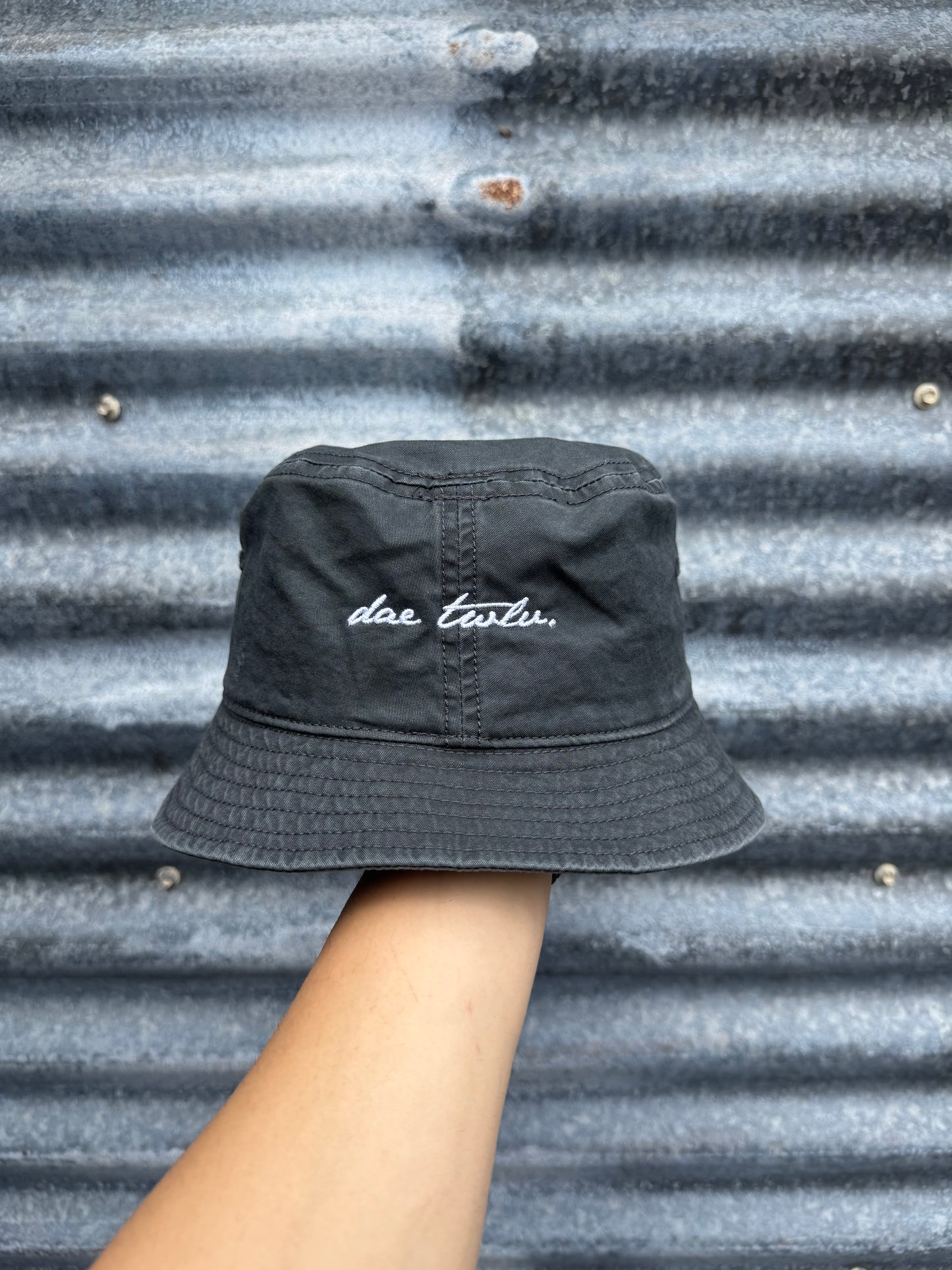 logo bucket hat