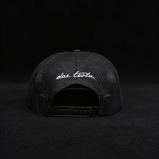 logo mesh trucker cap
