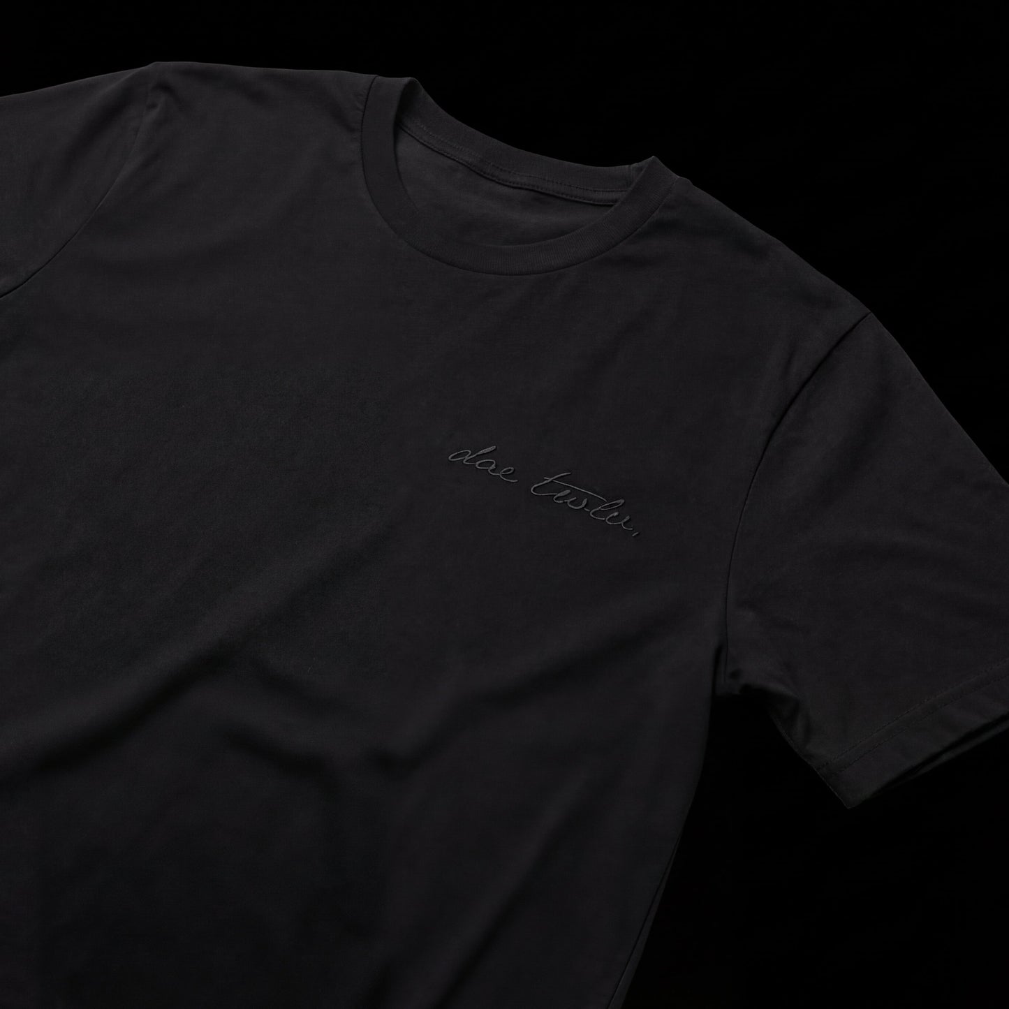 basic black tee