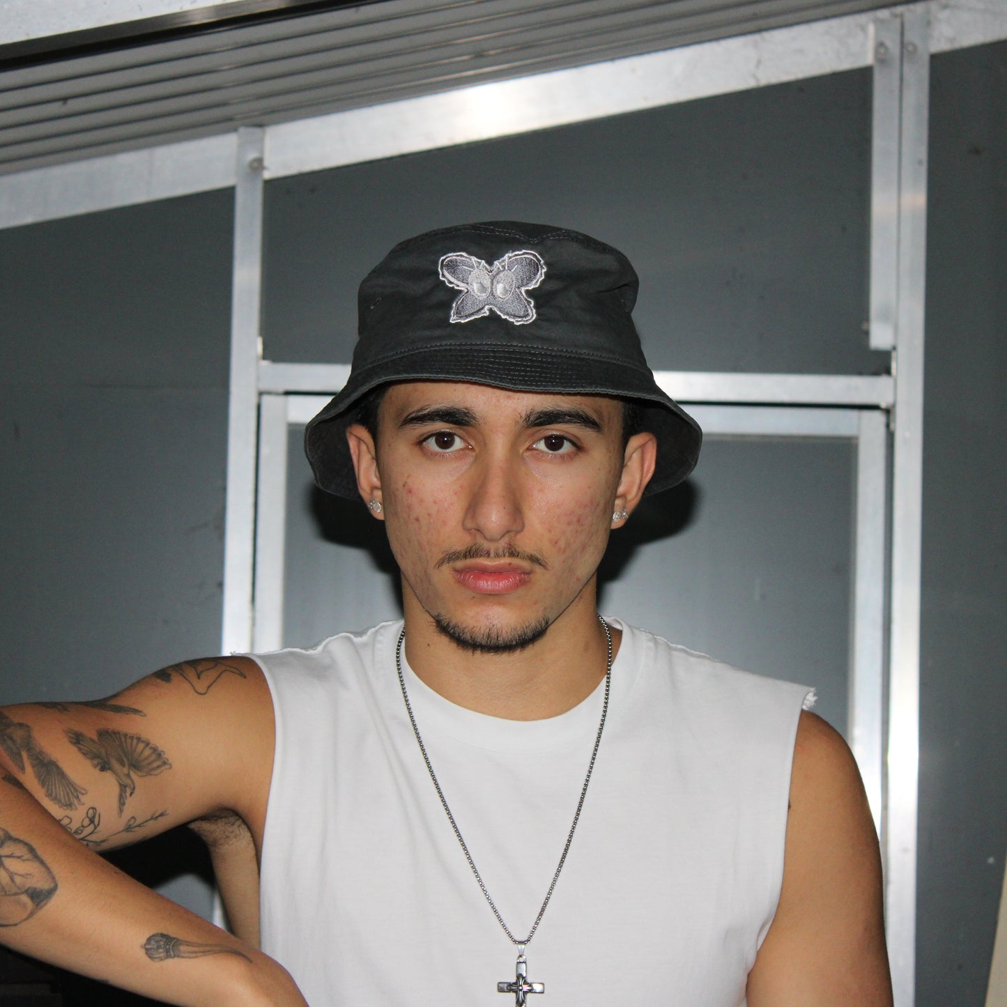 logo bucket hat