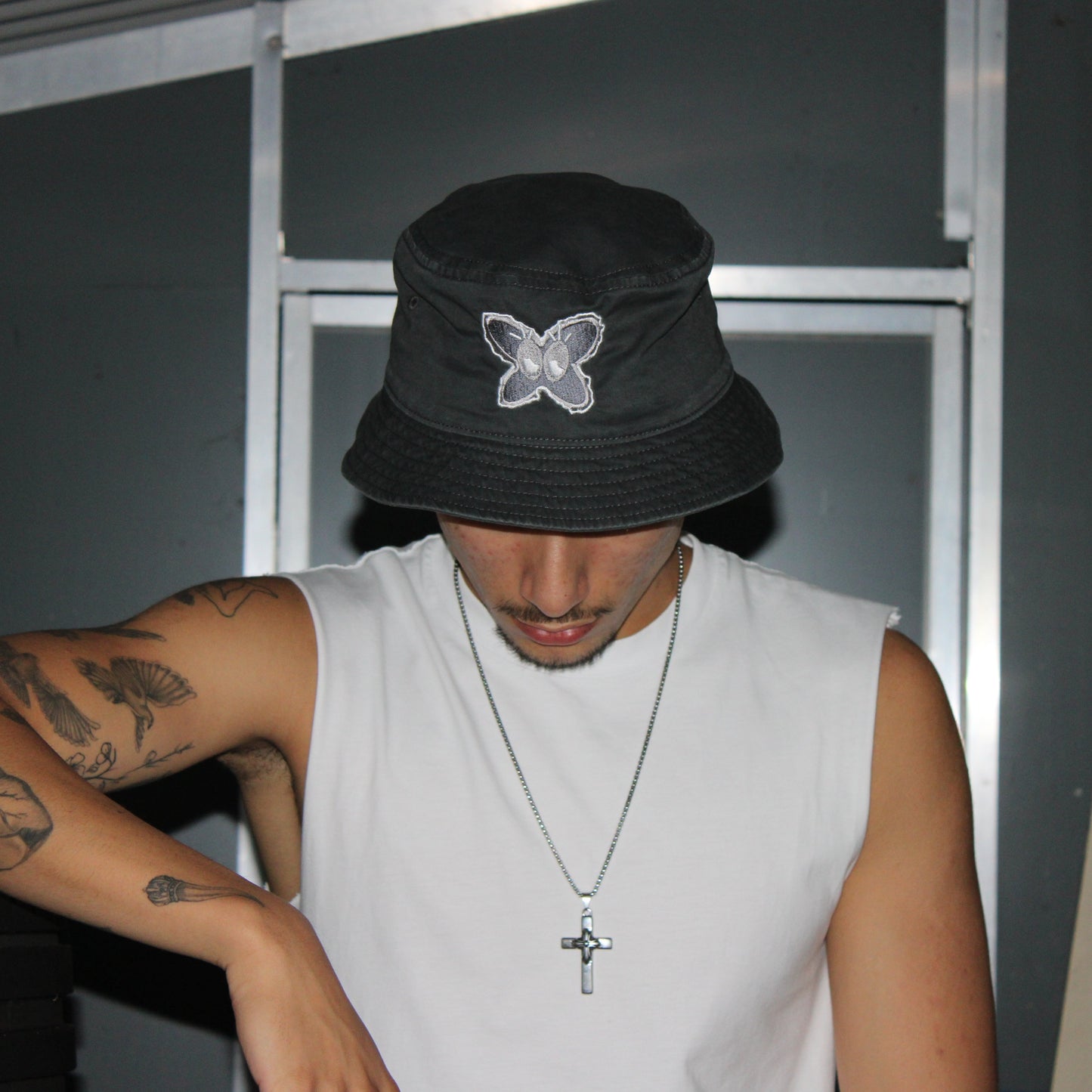 logo bucket hat