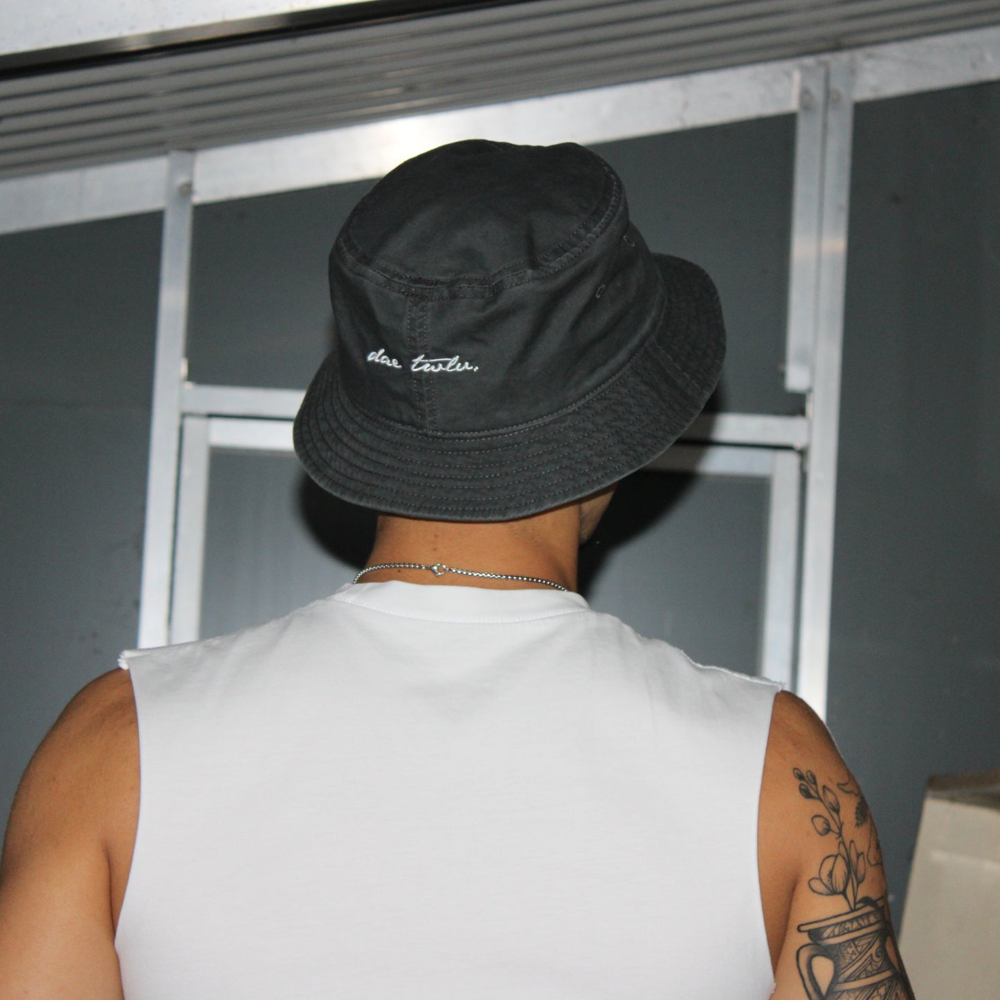 logo bucket hat