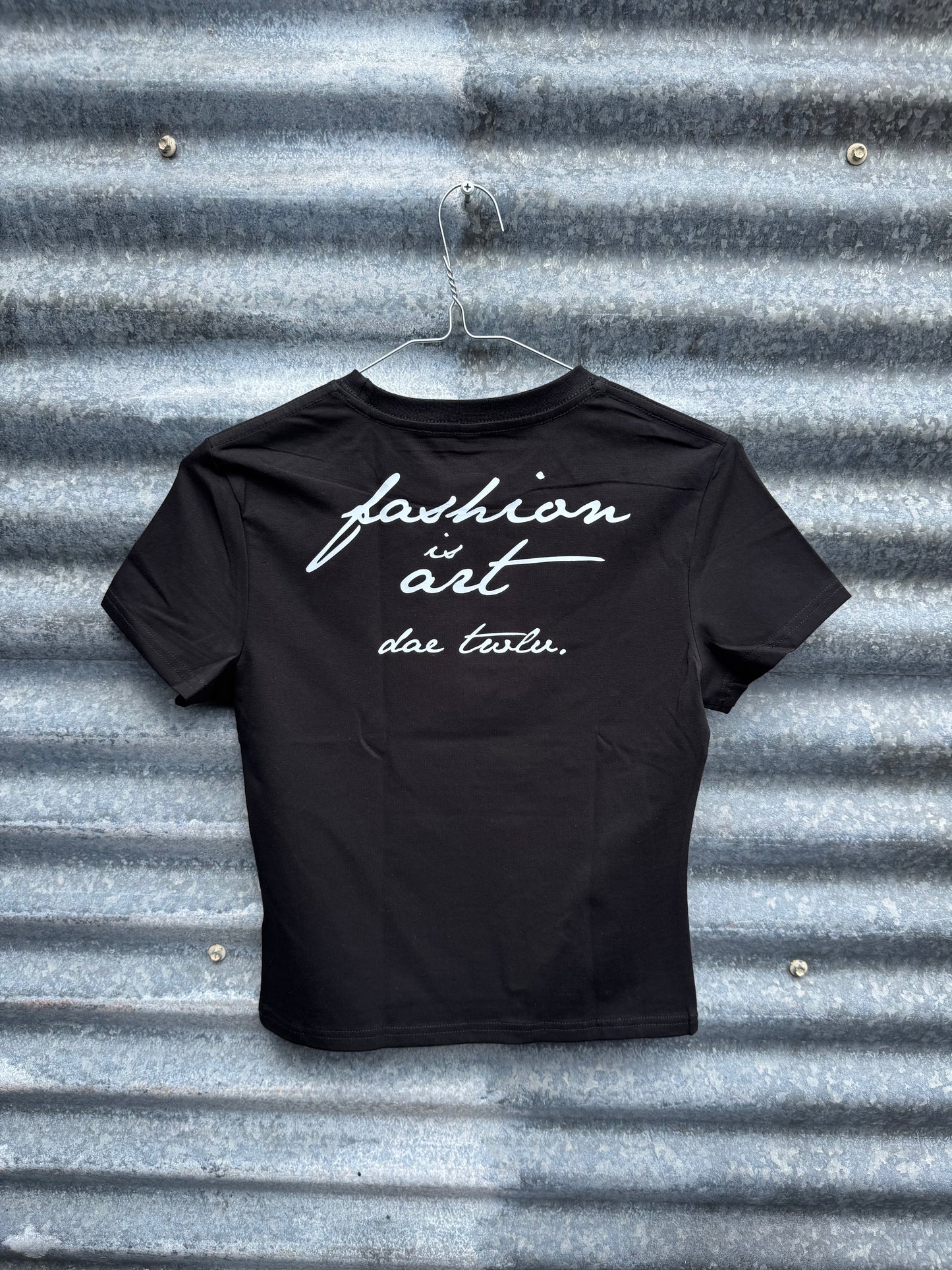 women's baby tee artwork