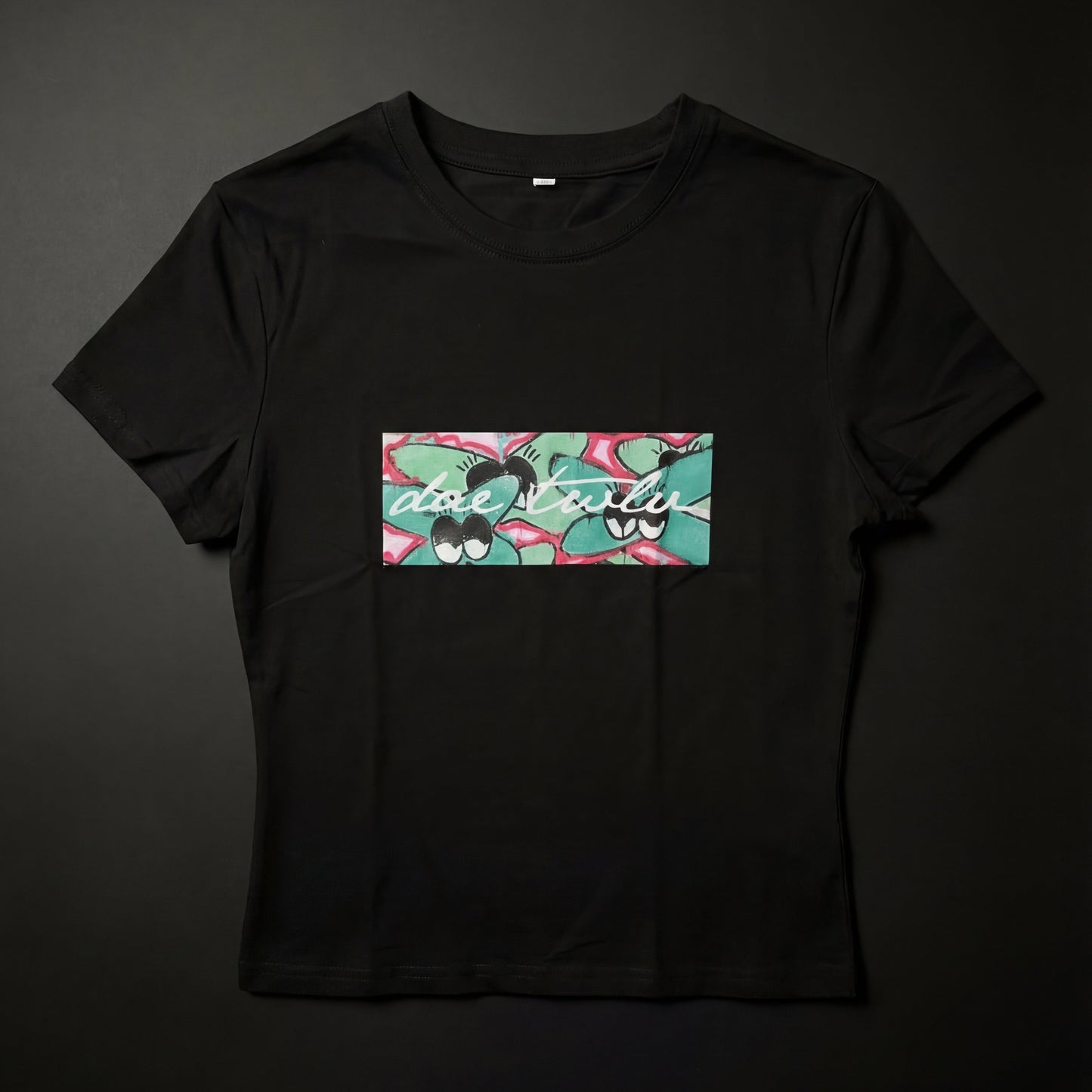 women's baby tee artwork