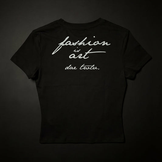 women's baby tee artwork